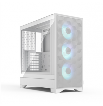 Fractal Design Case | Pop 2 Air | White TG RGB | ATX
