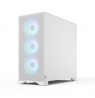 Fractal Design Case | Pop 2 Air | White TG RGB | ATX | Power supply included No