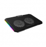 Fury Laptop Cooler Cooling Pad Fury Gunbai G3 Fans, RGB LED Light, 2 USB, 14.1-17.3"
