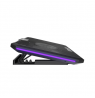 Genesis Laptop Cooler Cooling Pad Fury Gunbai G3 Fans, RGB LED Light, 2 USB, 14.1-17.3"