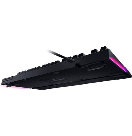 Razer BlackWidow V4 Laidinė žaidimų klaviatūra USB, Green Switch Tactile and Clicky, US, Juoda
