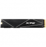 ADATA | XPG Gammix S70 BLADE | 512 GB | SSD form factor M.2 2280 | Solid-state drive interface  PCIe Gen4x4 | Read speed 7400 MB