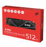 ADATA | XPG Gammix S70 BLADE | 512 GB | SSD form factor M.2 2280 | Solid-state drive interface  PCIe Gen4x4 | Read speed 7400 MB