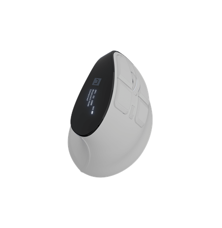 Natec Mouse | Euphonie Pro | Wireless | 2.4 GHz, Bluetooth | White