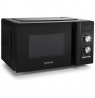 Gorenje | Microwave Oven | MO20A3BH | Free standing | 800 W | Convection | Black
