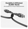 Hyper HyperJuice USB-C Silicone Charging Cable | HJ4011BKGL