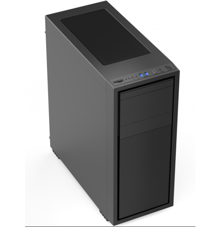 Gembird Fornax K500 ATX computer case, Midi Tower, Black