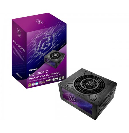 Power supply ASRock PHANTOM GAMING 1300W 80 Plus Gold