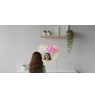 Manta MASNL129WH  Style Neon Lights Cat With A Bow LED Neon Mirror