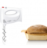 Bosch Hand Mixer MFQ3030 Hand Mixer 350 W Number of speeds 4 Stainless steel/Plastic Turbo mode White