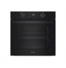 INDESIT Oven | IO K55C B | 71 L | Electric | Catalytic | Electronic | Height 59.5 cm | Width 59.5 cm | Black
