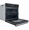 INDESIT Oven | IO K55C B | 71 L | Electric | Catalytic | Electronic | Height 59.5 cm | Width 59.5 cm | Black