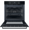 INDESIT Oven | IO K55C B | 71 L | Electric | Catalytic | Electronic | Height 59.5 cm | Width 59.5 cm | Black