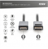 Digitus 4K DisplayPort Adapter Cable, DP - HDMI Type A | DB-340202-018-S | 1.8 m