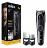 Braun Hair Clipper | HC5530 Series 5 | Cordless | Number of length steps 17 | Black