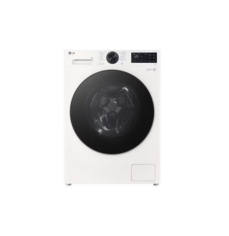 LG F2X50S9TWB Washing machine, A, Front loading, Washing capacity 9 kg, Depth 47.5 cm, 1200 RPM, White | LG