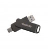 Flashdrive PATRIOT Rage R550 32GB 100 MB/S USB A+C Swivel Design (PE32GR550DSAD) Black