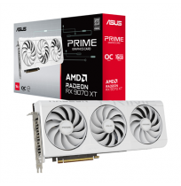 Asus Prime Radeon RX 9070 XT White OC Edition 16GB GDDR6 | AMD | 16 GB | Radeon RX 9070 XT | GDDR6 | HDMI ports quantity 1 | PCI