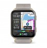 Garmin Venu X1 5.08 cm (2") AMOLED Digital 448 x 486 pixels Touchscreen Gold, Titanium Wi-Fi GPS (satellite)