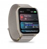 Garmin Venu X1 5.08 cm (2") AMOLED Digital 448 x 486 pixels Touchscreen Gold, Titanium Wi-Fi GPS (satellite)