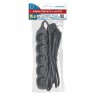 Esperanza ELK208K Power strip 5GN/3M Black