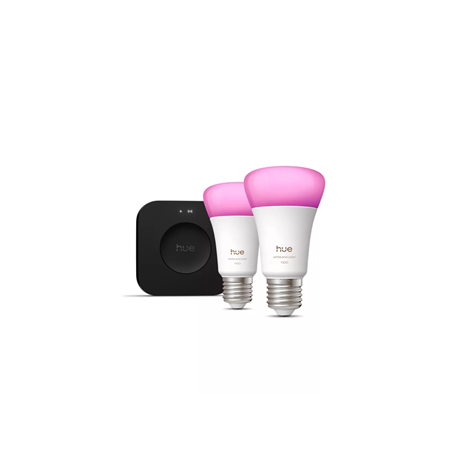 Philips Hue WCA A60 2KIT Pro EU | E27 | White and colored light | Bluetooth and Zigbee