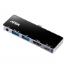 Aten UH3238 USB-C Travel Dock with Power Pass-Through | Aten | USB-C Travel Dock with Power Pass-Through | UH3238-AT | Dock