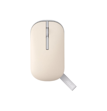 Asus Marshmallow Mouse | MD100 | Mouse | 2.4 GHz, Bluetooth | Beige