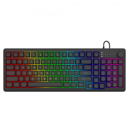 Savio Galaxis keyboard Gaming USB QWERTY US English Black