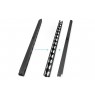 Vertical cable organizer (duct) 42U 1865x93x82mm, black, set of 2 pcs.