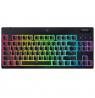 Razer | BlackWidow V4 Low-Profile Tenkeyless HyperSpeed | Keyboard | Wireless | US | Bluetooth | Yellow Switches | Black