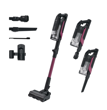 Hoover Vacuum cleaner | HF610HX 011 | Cordless operating | Handstick | 650 W | 21.6 V | Operating time (max) 100 min | Magenta