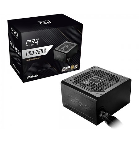 Power supply ASRock PRO-750G 750W 80 PLUS Gold