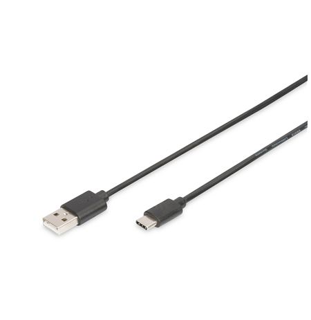 Digitus USB Type-C connection cable, Type USB-A to USB-C | AK-300154-018-S