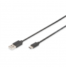 Digitus | USB Type-C connection cable, type USB-A - USB-C | AK-300154-010-S