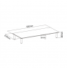 Digitus Universal glass monitor riser DA-90358 | 13-32 " | Maximum weight (capacity) 20 kg
