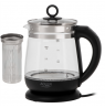 Adler Kettle | AD 1299 | Electric | 2200 W | 1.5 L | Glass | 360° rotational base | Black