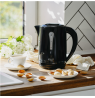 Adler Kettle | AD 1244 | Electric | 1850 W | 2.5 L | Plastic | 360° rotational base | Black