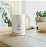 Mesko Kettle | MS 1376 | Electric | 850 W | 0.8 L | Plastic | 360° rotational base | White