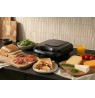 Promis STP 25 XXL sandwich maker, 4 toasts, 1400 W, black