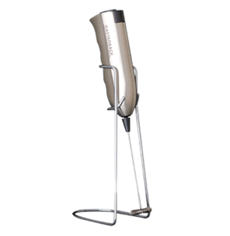 Gastroback Latte Max Beige, Milk Frother With Stand