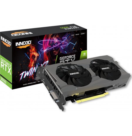 Graphics card INNO3D RTX 3050 Twin X2 6GB V2