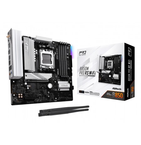 Asrock B850M Pro RS WiFi AMD B850 Socket AM5 micro ATX