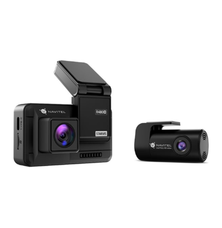 Navitel | Dashcam with 2K video quality | R480 2K | IPS display 2'' 320х240 | Maps included