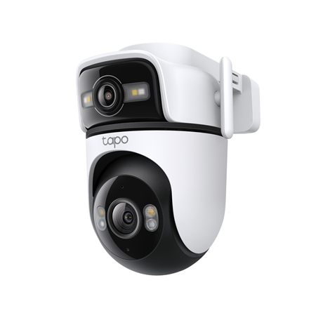 TP-LINK | Dual Lens Security Wi-Fi Camera | Tapo C545D | Dome | 3 MP | 6mm | IP66 | H.264 | MicroSD, up to 512 GB