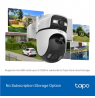 TP-LINK | Dual Lens Security Wi-Fi Camera | Tapo C545D | Dome | 3 MP | 6mm | IP66 | H.264 | MicroSD, up to 512 GB