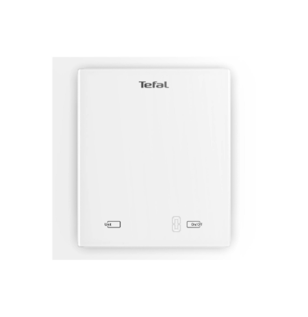 TEFAL Digital Kitchen Scale | Essential BC5504V0 | Graduation 1 g | White