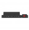 Digital LED clock radio with GreenBlue projector, FM radio, alarm, 12/24 clock, 5V DC USB power supply + CR2032, GB172