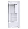 PC Case Jonsbo D400, ATX, Tempered Glass - White