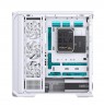 PC Case Jonsbo D400, ATX, Tempered Glass - White